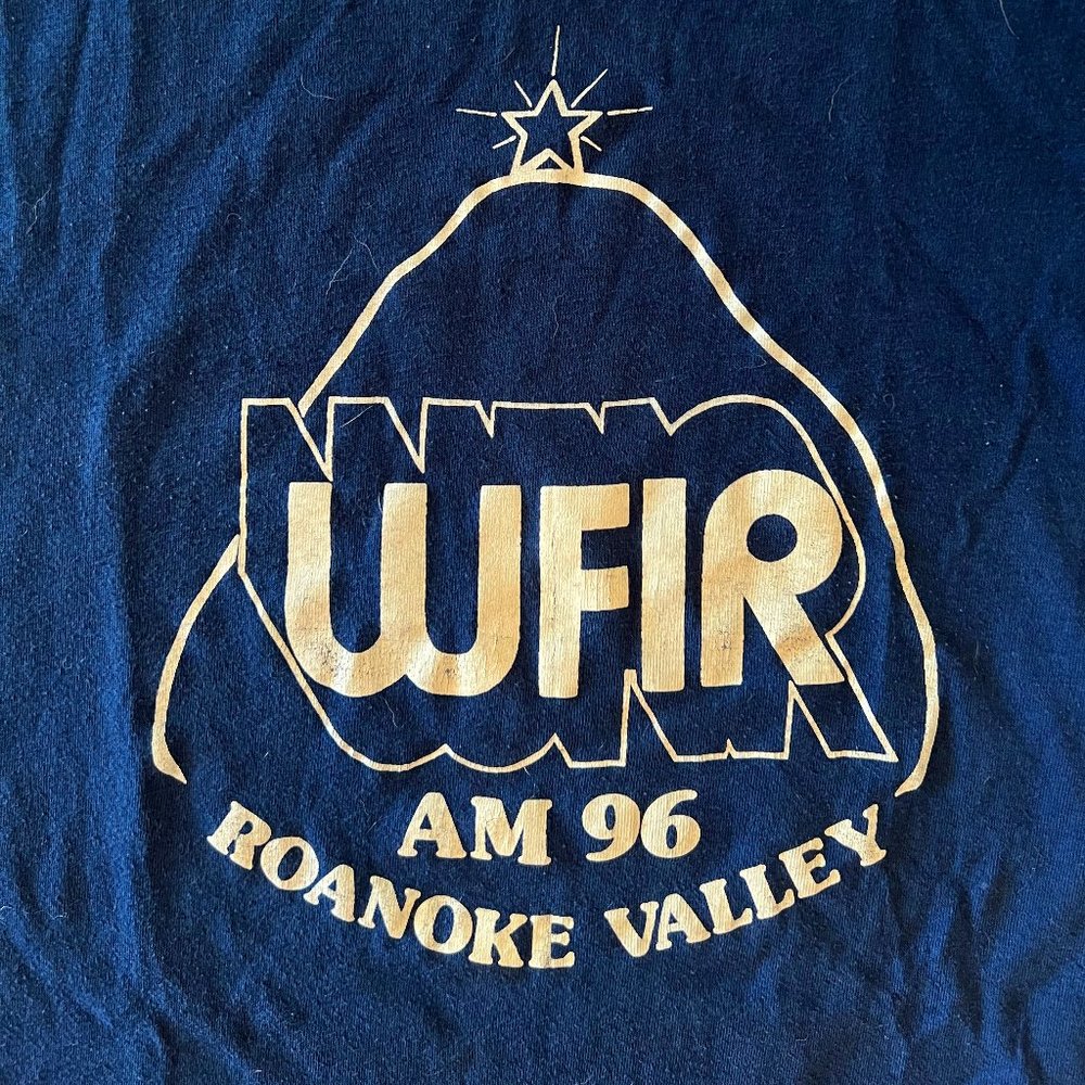 VINTAGE 1970-1980 Radio Station T-Shirt Men's Medium